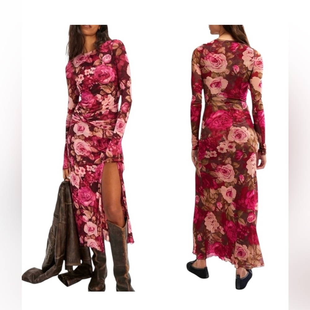 NWT FREE PEOPLE Gianni Maxi dress